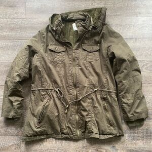 Olive green jacket